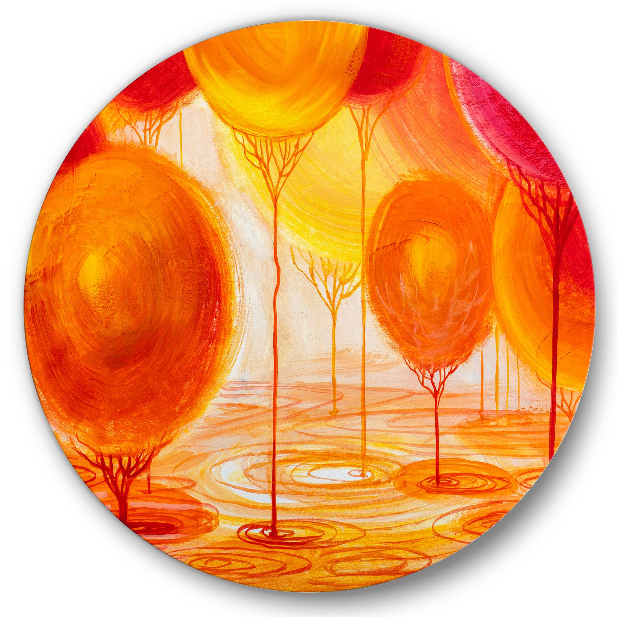 Designart - Colourful Ornamental Trees II
